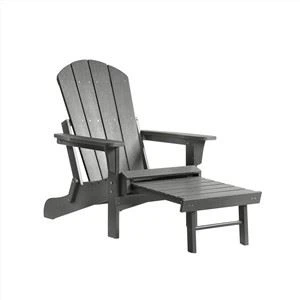 HDPE foldbar Adirondack stol