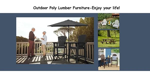 Lige i tide til sommer! Tjek Møblerne Made By Poly Lumber