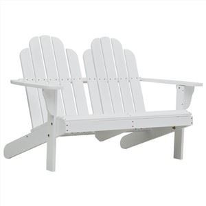 Poly Resin Dobbelt Adirondack Stol